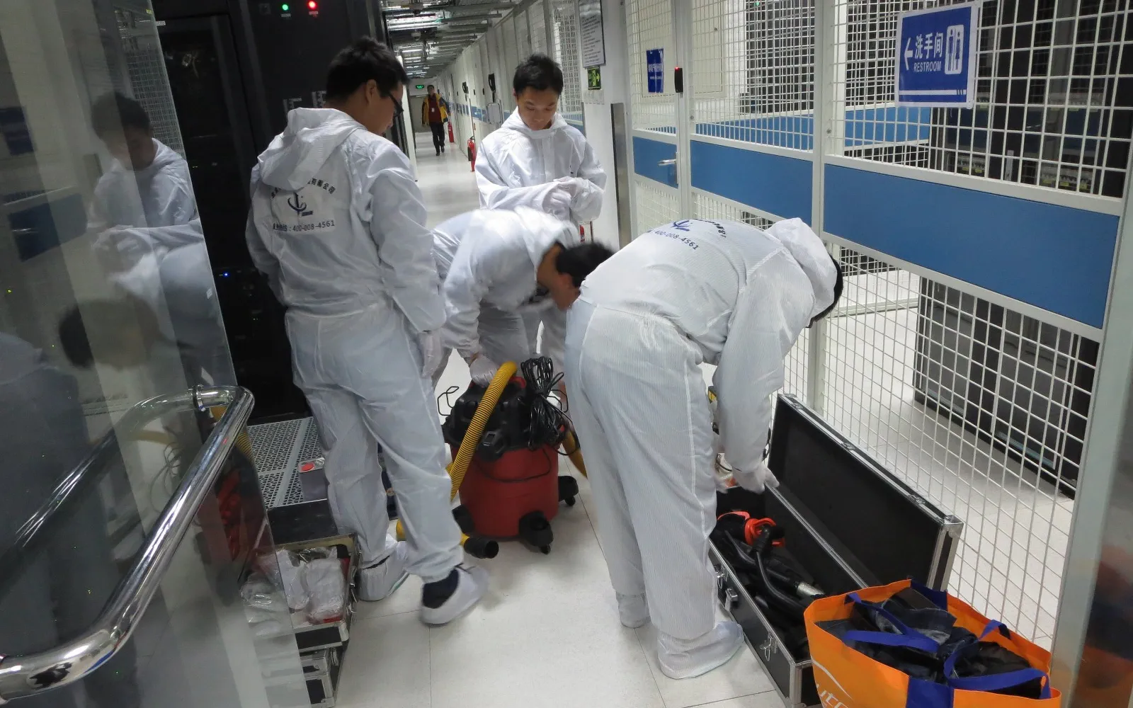 环境除尘现场施工视频